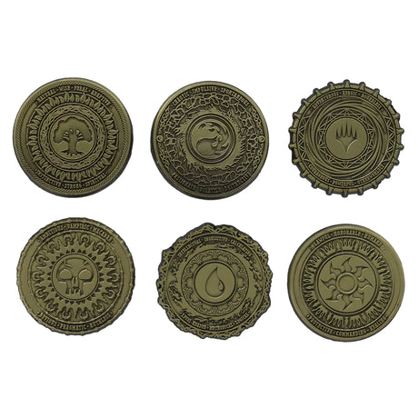 Magic the Gathering Mana Symbol | Set of 6 Pin Badges