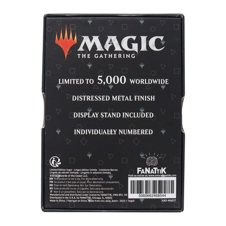 Fanattik Magic: The Gathering: HAMMER OF BOGARDAN Limited Edition Metal Ingot
