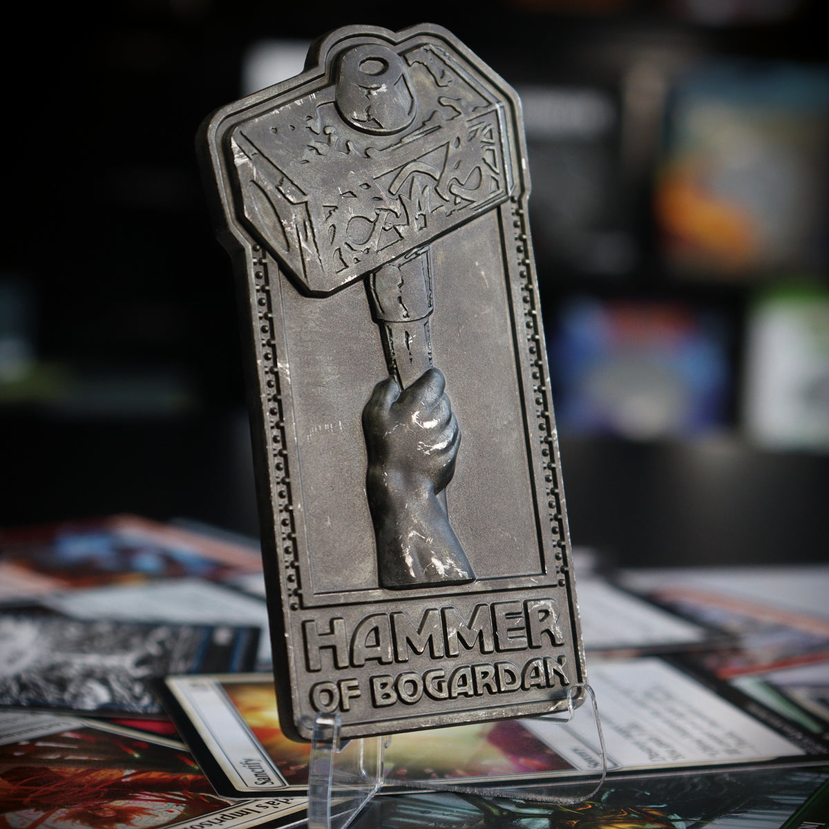 Fanattik Magic: The Gathering: HAMMER OF BOGARDAN Limited Edition Metal Ingot