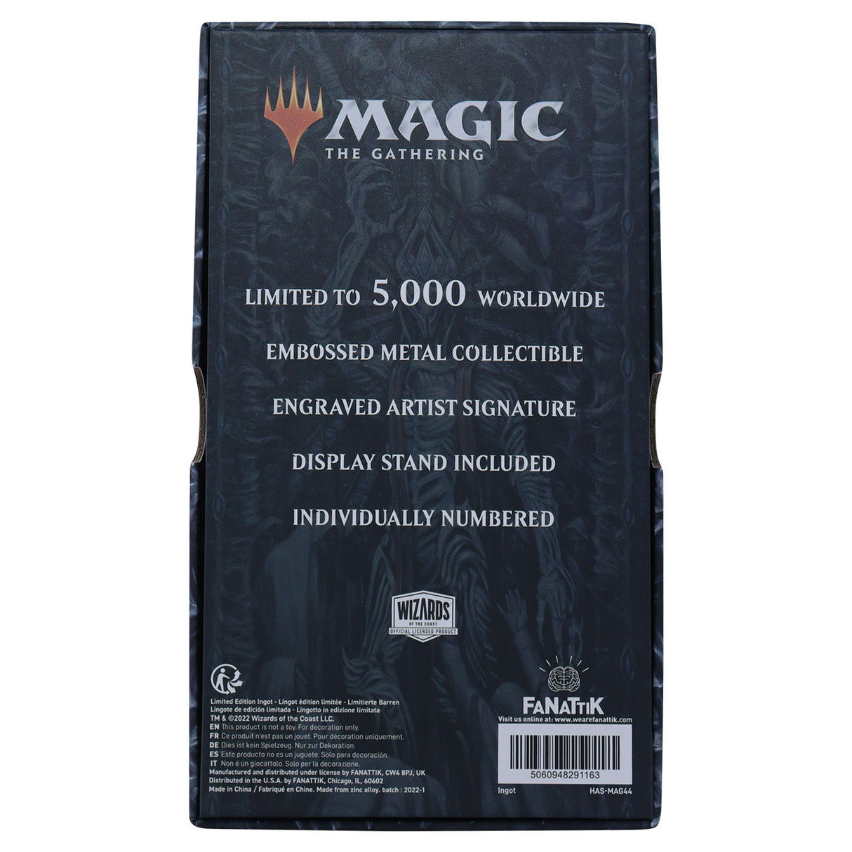 Magic: The Gathering XL CRUELTY OF GIX Limited Edition Collectible Metal Ingot