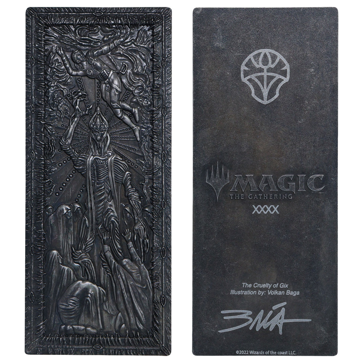 Magic: The Gathering XL CRUELTY OF GIX Limited Edition Collectible Metal Ingot