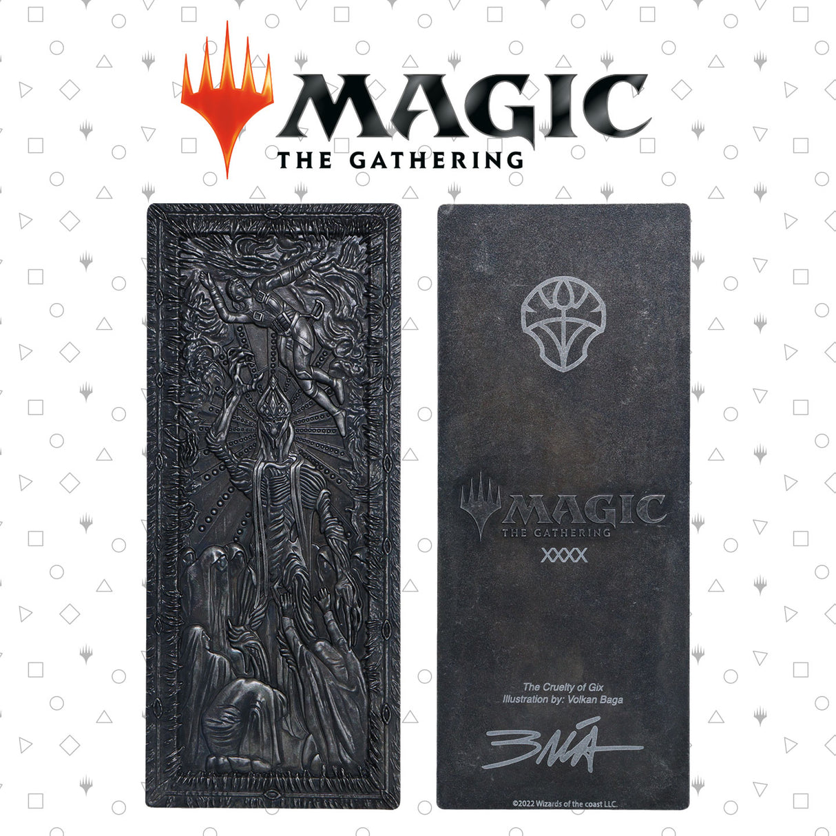 Magic: The Gathering XL CRUELTY OF GIX Limited Edition Collectible Metal Ingot