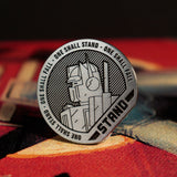 Transformers 40th Anniversary OPTIMUS PRIME & MEGATRON Limited Edition Collectible Coin