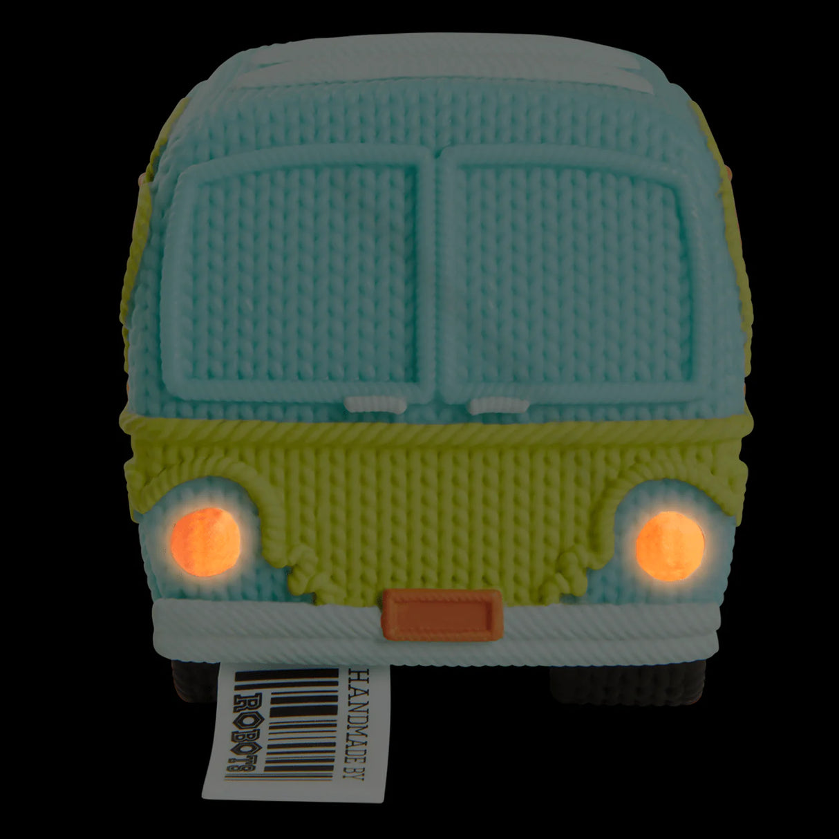 Scooby Doo | Mystery Machine | Handmade by Robots | Vinyl Figure | Glow in the Dark | Knit Series #054