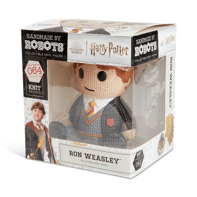 Handmade by Robots | Harry Potter | Ron Weasley Vinyl Figure | Knit Series #064