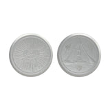 HARRY POTTER | Set of 4 Embossed Metal Coasters