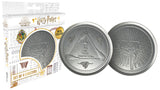 HARRY POTTER | Set of 4 Embossed Metal Coasters