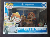 Damaged Box |Funko Pop Rides | PlayStation | Twisted Metal | Sweet Tooth & Ice Cream Truck #91