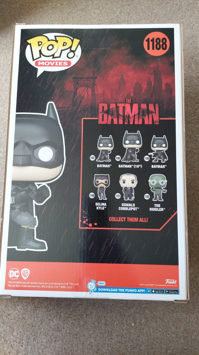 Funko Pop! Movies | Batman 10 inch 10" #1188