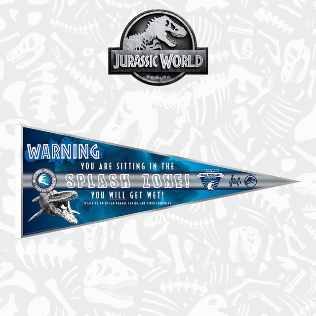 Splash Zone | Jurassic World | Felt Pennant