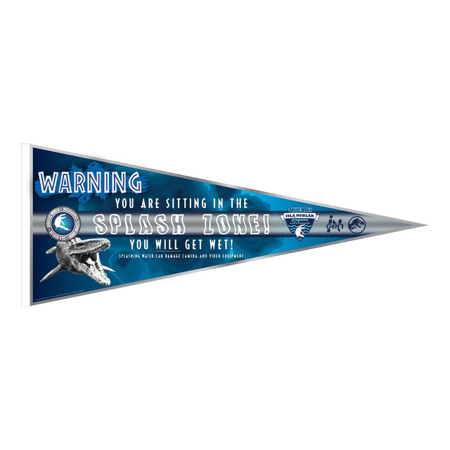 Splash Zone | Jurassic World | Felt Pennant