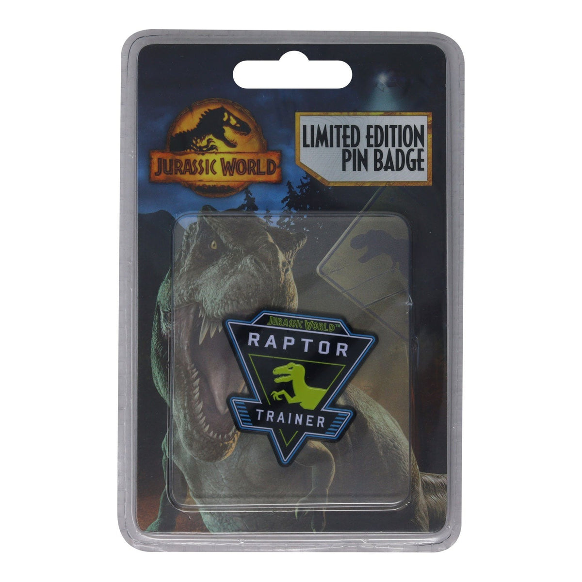 Raptor Trainer | Jurassic Park | Limited Edition Pin Badge – JMToys.co.uk