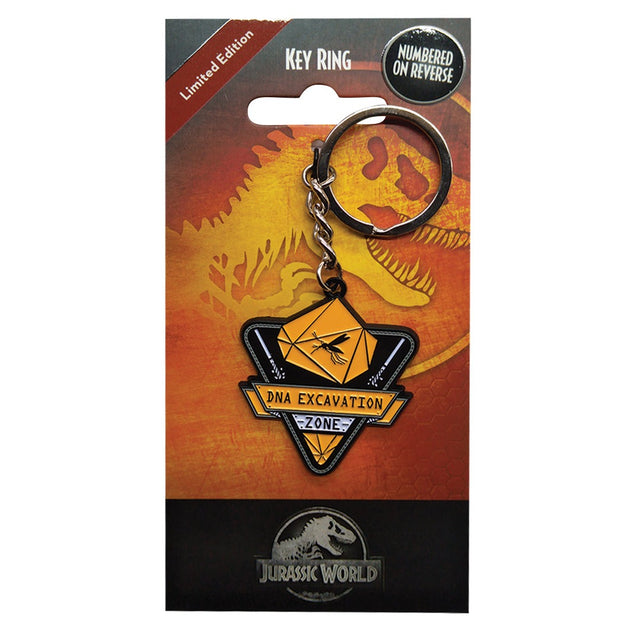 Jurassic World | DNA Excavation Zone | Keyring | Limited Edition