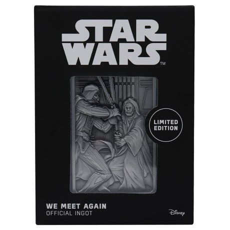 WE MEET AGAIN (DARTH VADER / OBI-WAN KENOBI) | Star Wars Ingot | Limited Edition