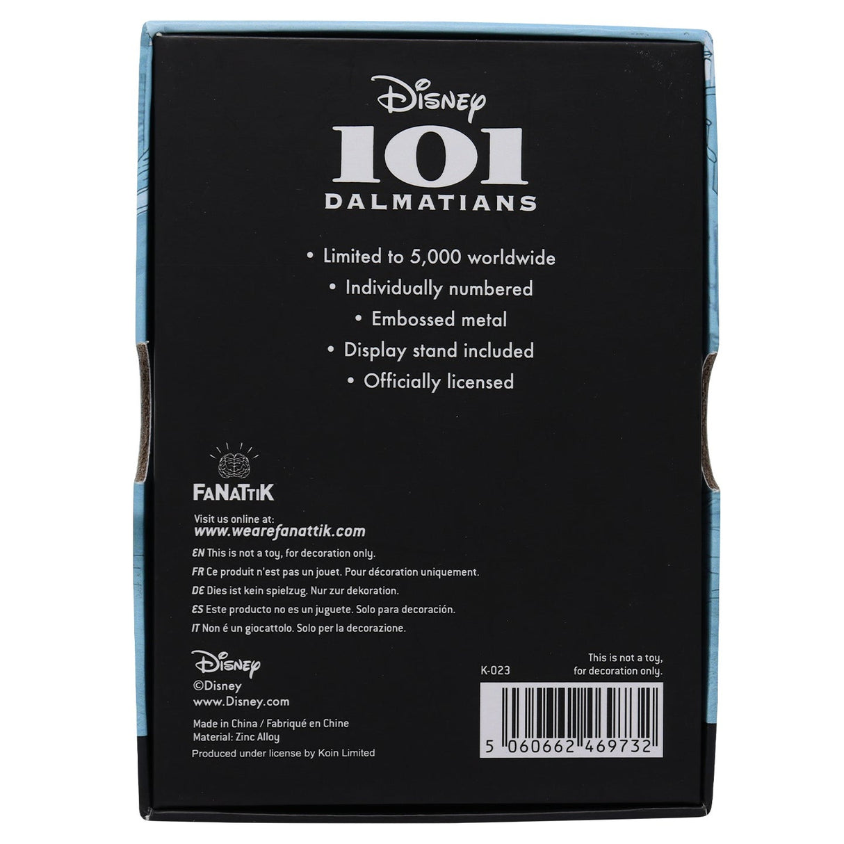 Disney 101 Dalmatians | Ingot | Limited Edition