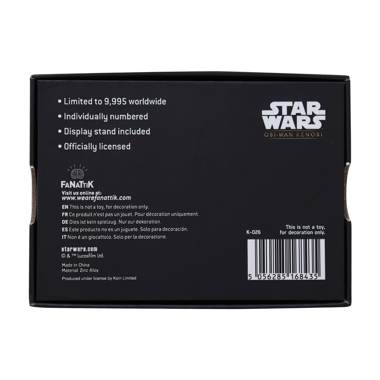 Star Wars | Obi-Wan Kenobi UNFINISHED BUSINESS Ingot | Limited Edition