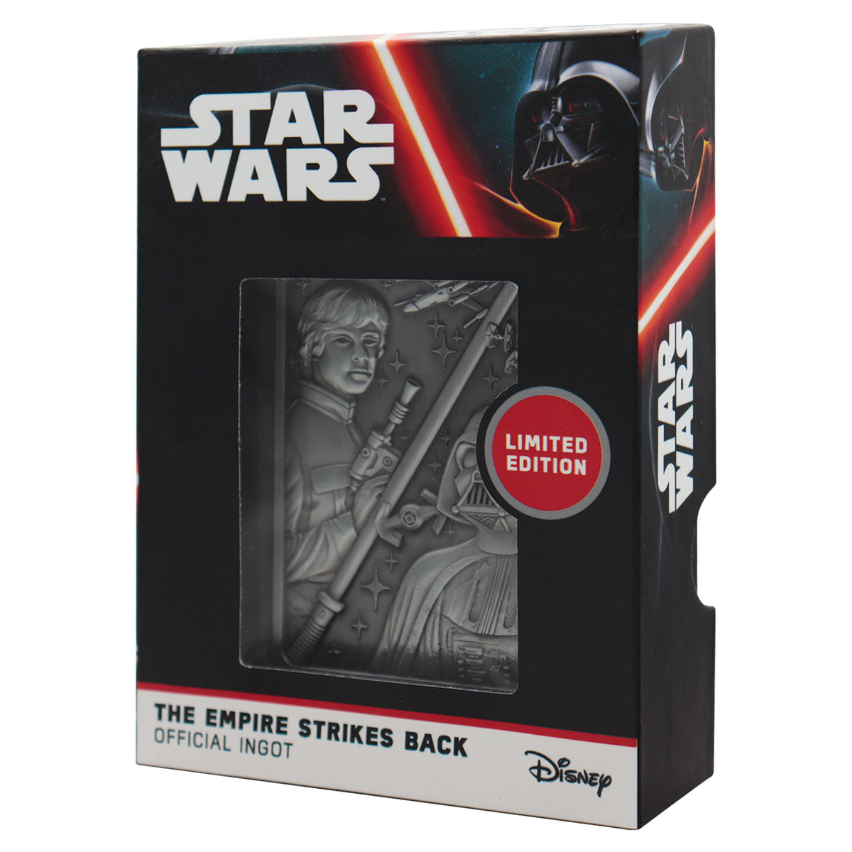 Fanattik Star Wars: LUKE SKYWALKER & DARTH VADER The Empire Strikes Back Limited Edition Metal Ingot