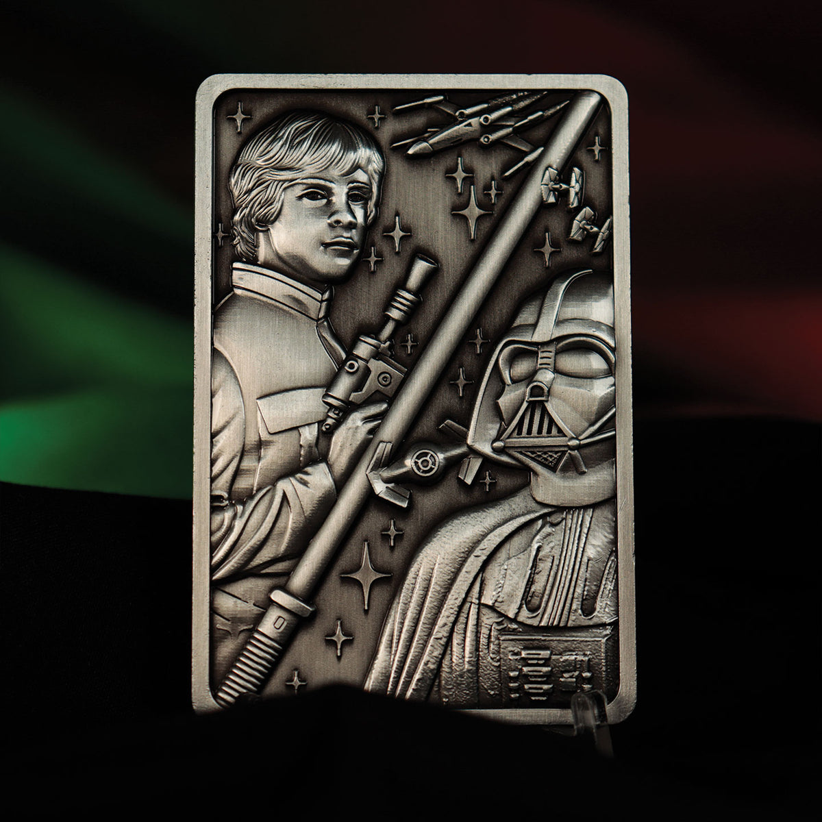 Fanattik Star Wars: LUKE SKYWALKER & DARTH VADER The Empire Strikes Back Limited Edition Metal Ingot