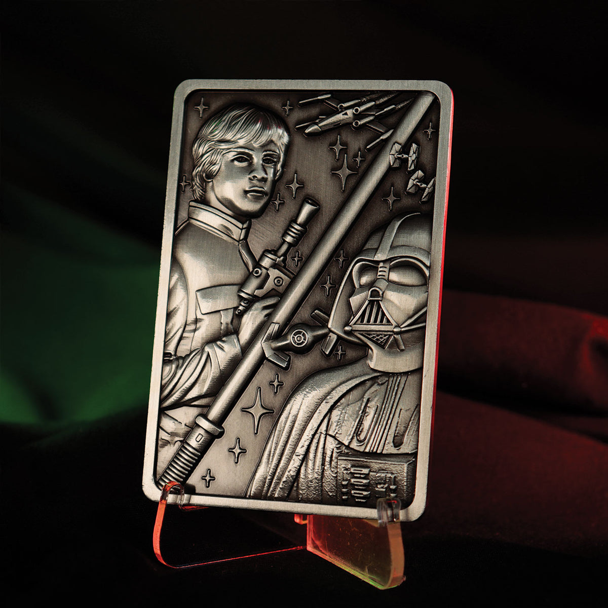 Fanattik Star Wars: LUKE SKYWALKER & DARTH VADER The Empire Strikes Back Limited Edition Metal Ingot