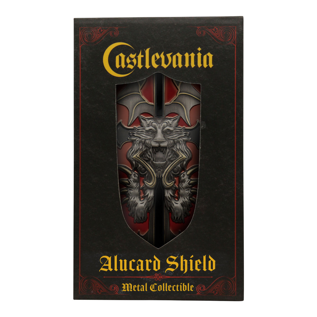 Castlevania Limited Edition ALUCARD Shield Collectible Metal Ingot