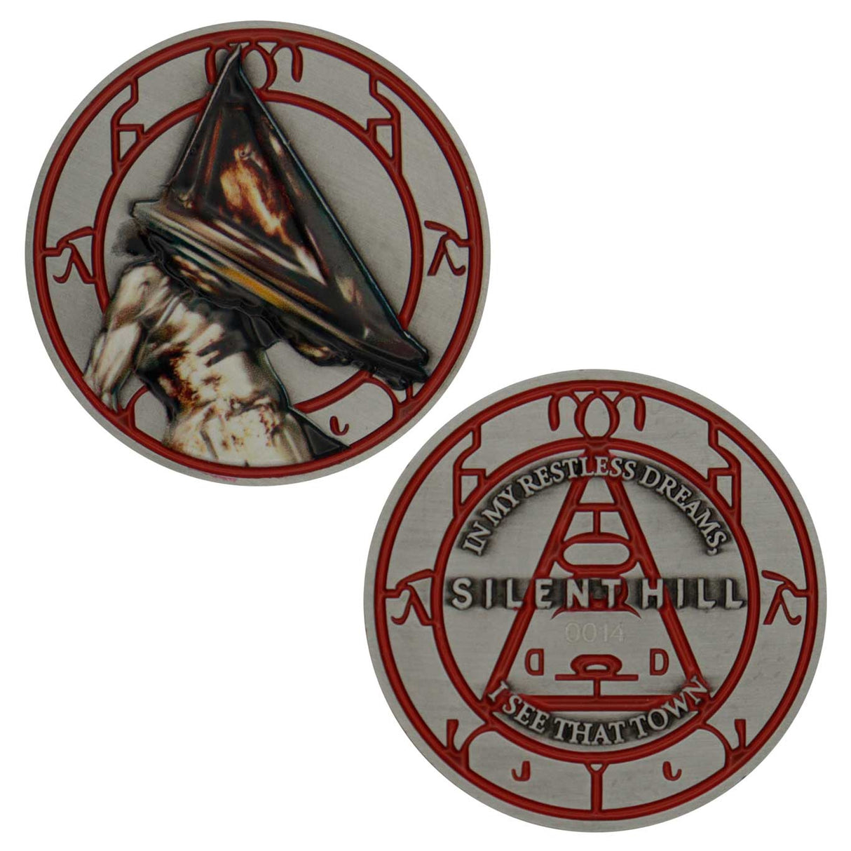 Fanattik Silent Hill Limited Edition PYRAMID HEAD Collectible Coin