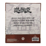 Yu-Gi-Oh! DUELIST KINGDOM Limited Edition Antique Gold Plated Collectible Metal Map