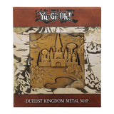 Yu-Gi-Oh! DUELIST KINGDOM Limited Edition Antique Gold Plated Collectible Metal Map