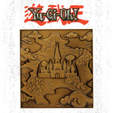Yu-Gi-Oh! DUELIST KINGDOM Limited Edition Antique Gold Plated Collectible Metal Map