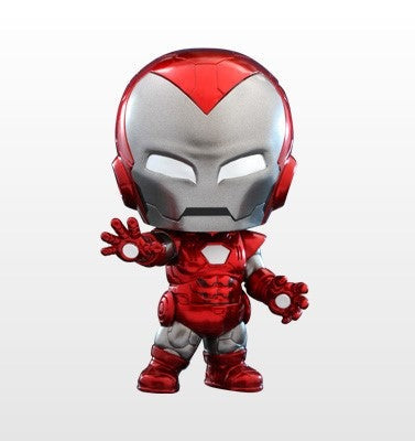 Iron Man (Silver Centurion Armor) | Hot Toys Cosbaby (S) | Mini Figure 10 cm #COSB910