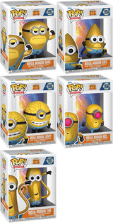 Mega Minions | Despicable Me 4 | Funko Movies | #1553 to 1557 | Bundle of 5