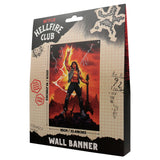 Fanattik Stranger Things: EDDIE MUNSON Hellfire Club Extra Large Wall Banner (125 x 85cm)