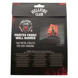 Fanattik Stranger Things: EDDIE MUNSON Hellfire Club Extra Large Wall Banner (125 x 85cm)