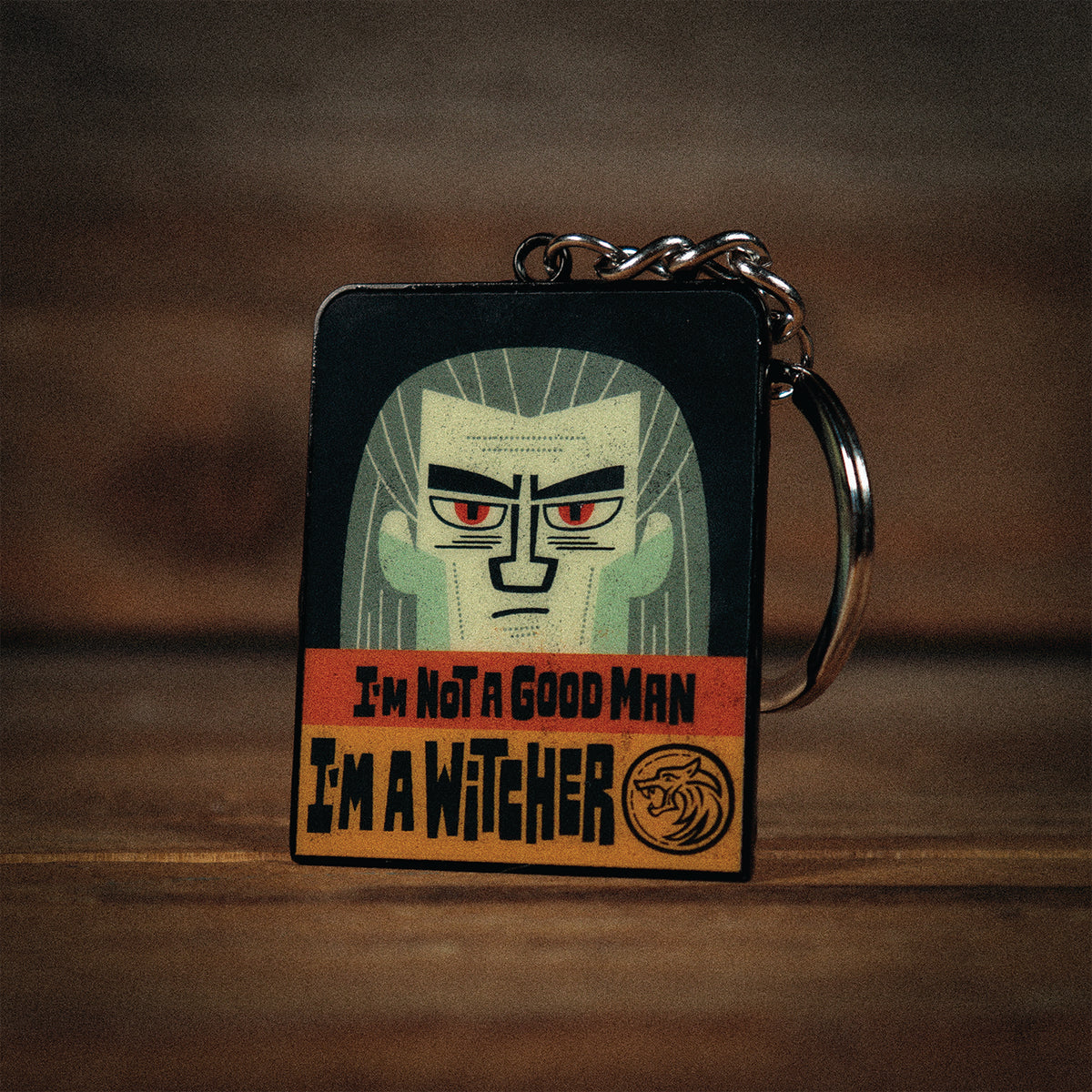 Fanattik The Witcher: GERALT OF RIVIA & ROACH Limited Edition Metal Keyring