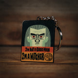 Fanattik The Witcher: GERALT OF RIVIA & ROACH Limited Edition Metal Keyring