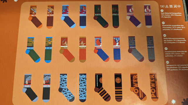 Advent Calendar | Masters Of The Universe | He-Man | Nice | 12 Days of Socks