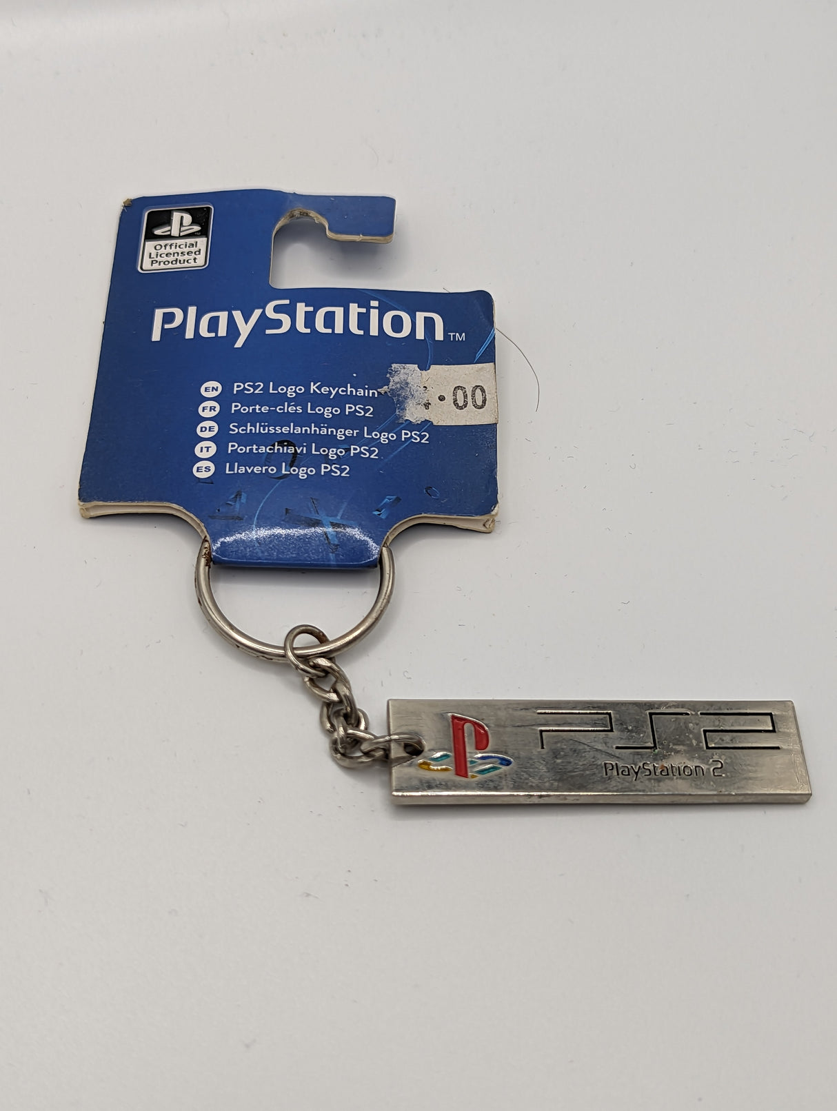Damaged Packaging | Official Playstation 2 PS2 Logo Keyring