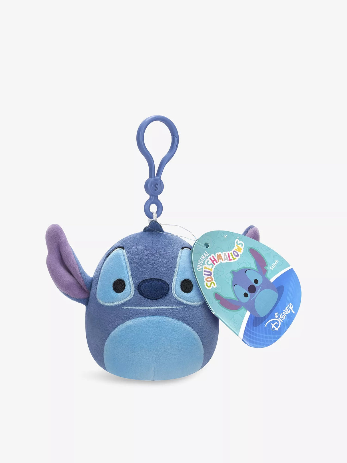 STITCH | Disney | Squishmallows 3.5" Mini Clip-On Plush