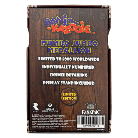 MUMBO JUMBO | Banjo-Kazooie Medallion | Limited Edition