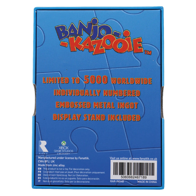 Banjo-Kazooie | The Rare Collection Ingot | Limited Edition