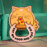 Fanattik Fuzzballs | TIMMY THE CAT Eat My Food Magnetic Metal Bottle Opener
