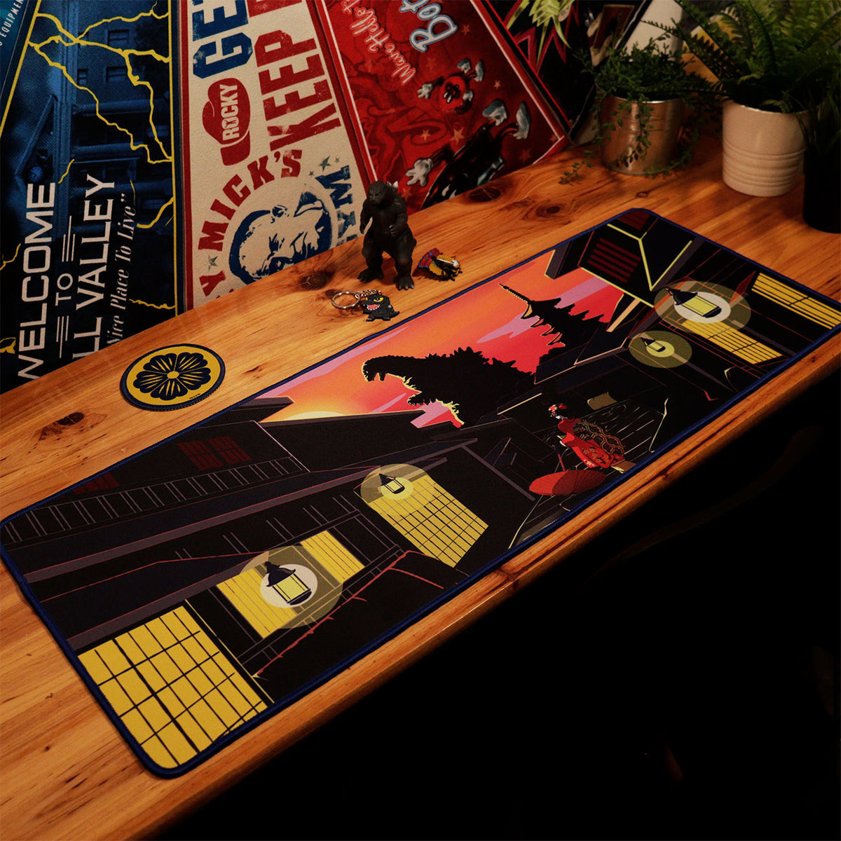 Fanattik GODZILLA 1954 XL Desk Pad and Coaster Set (800 x 300mm)