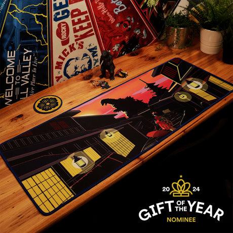 Fanattik GODZILLA 1954 XL Desk Pad and Coaster Set (800 x 300mm)