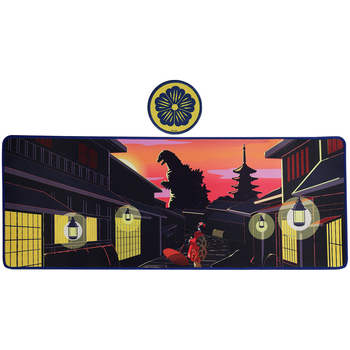Fanattik GODZILLA 1954 XL Desk Pad and Coaster Set (800 x 300mm)