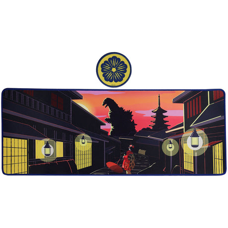 Fanattik GODZILLA 1954 XL Desk Pad and Coaster Set (800 x 300mm)