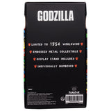 Godzilla XL Limited Edition Antique Nickel GODZILLA Collectible Metal Ingot