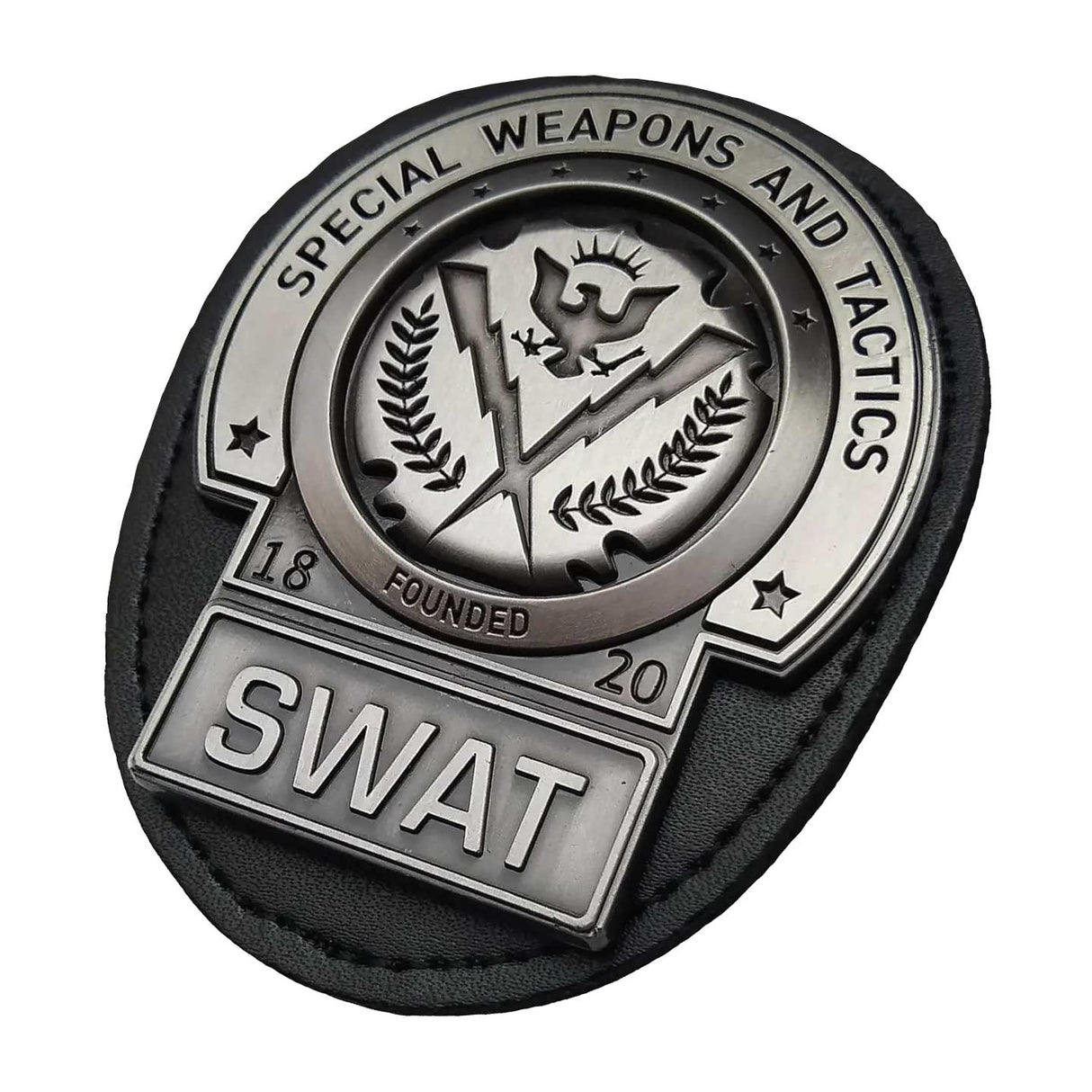 Batman The Dark Knight Trilogy GOTHAM CITY SWAT Replica Badge and Belt Clip