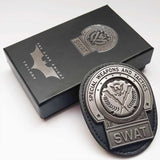 Batman The Dark Knight Trilogy GOTHAM CITY SWAT Replica Badge and Belt Clip
