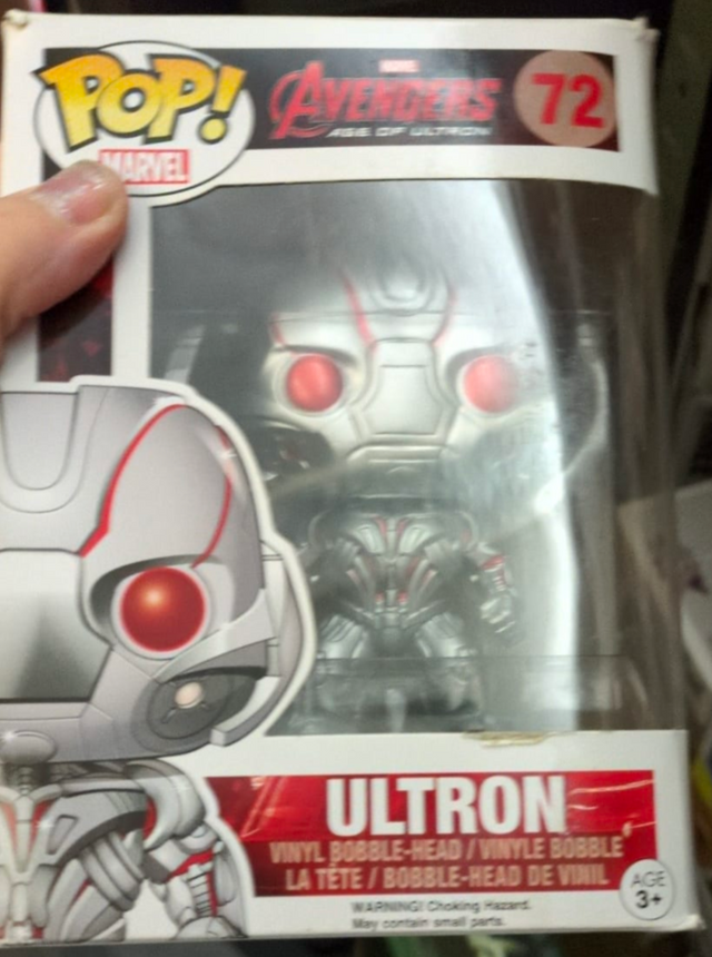 Box Damaged | Ultron | Avengers Age of Ultron | Funko Pop Marvel  #72