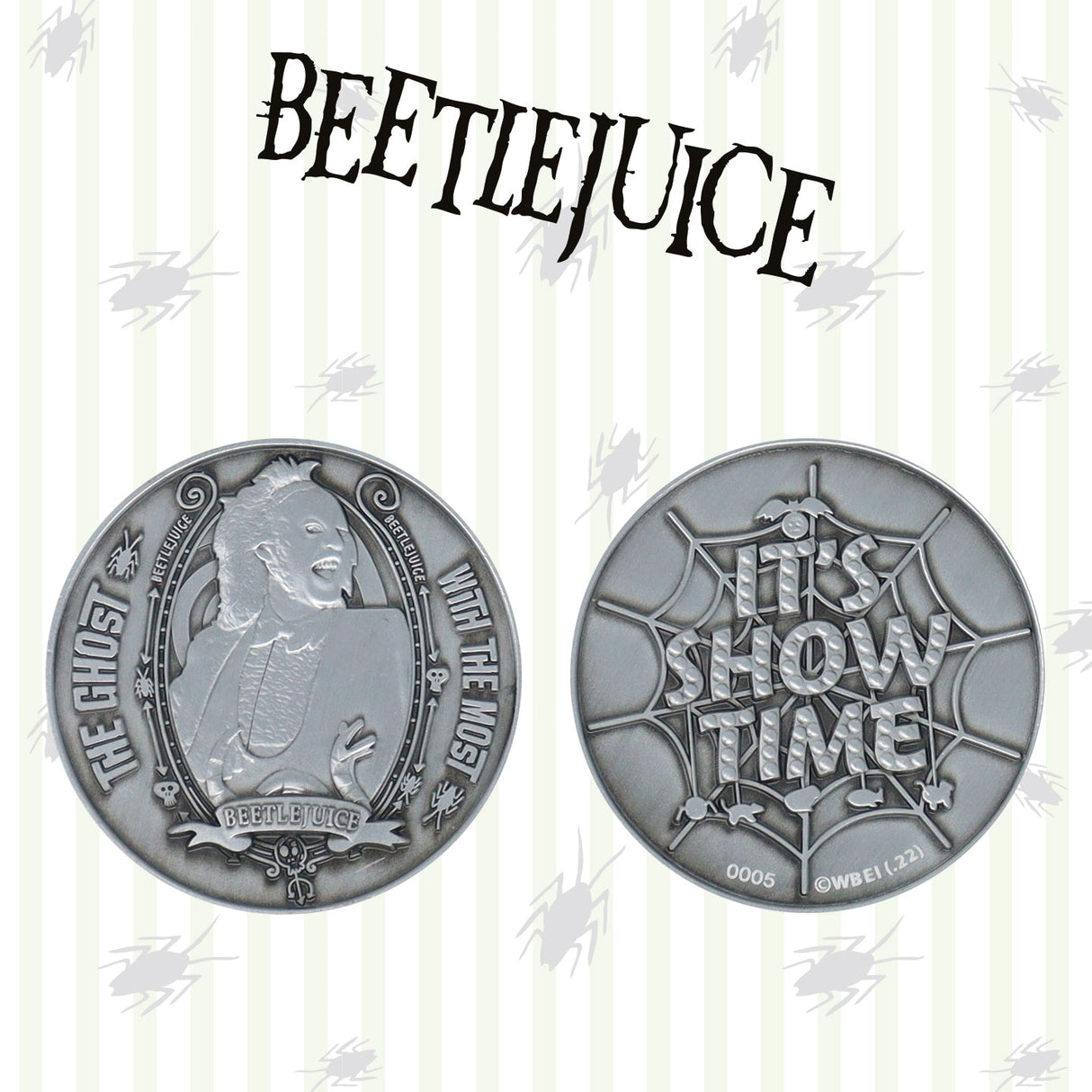 BEETLEJUICE | Limited Edition Collectible Coin