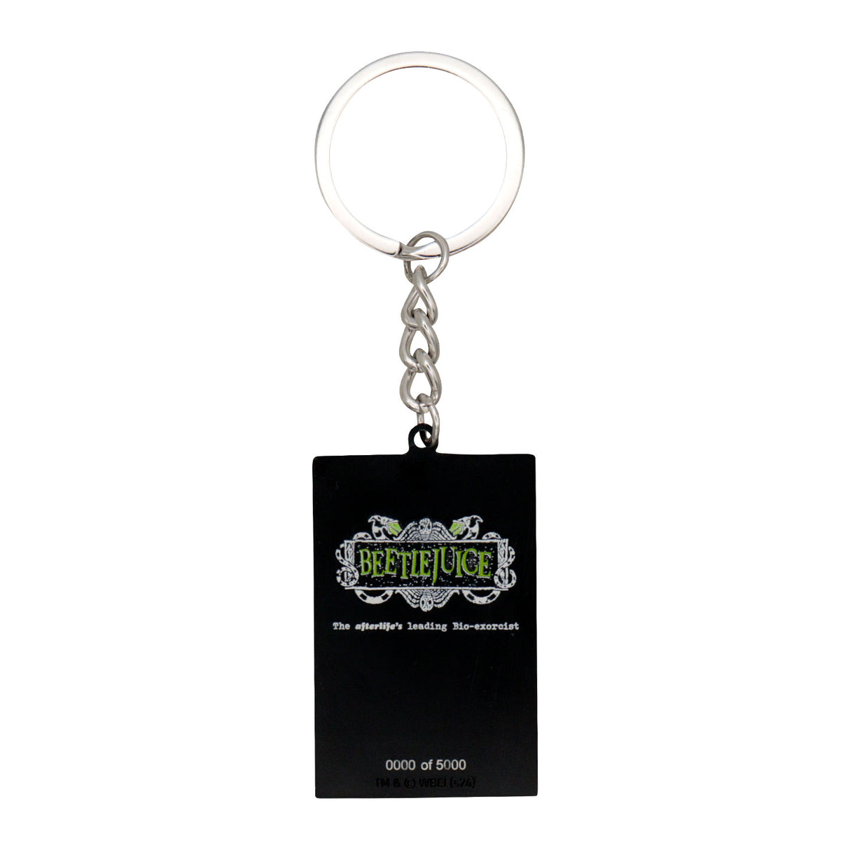 HANDBOOK OF THE RECENTLY DECEASED | Beetlejuice | Limited Edition Keyring